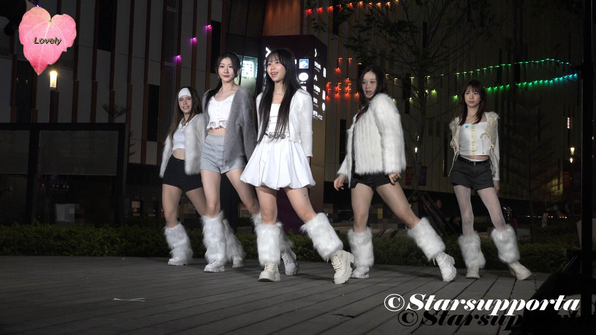 20260207 KPOP dance @ 香港啟德體育園零售館對出